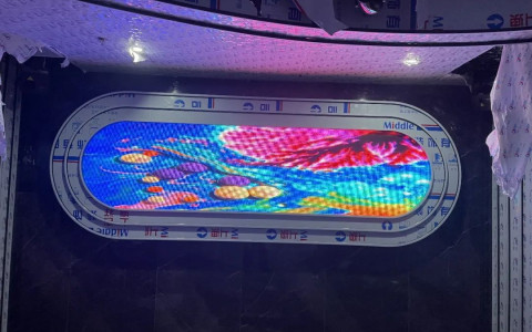 In which technical direction is the LED display developing?