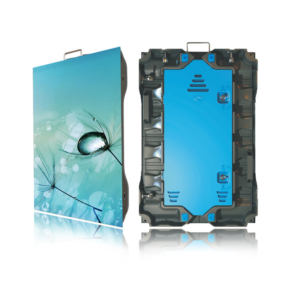P4 outdoor LED display die-casting aluminum rental box